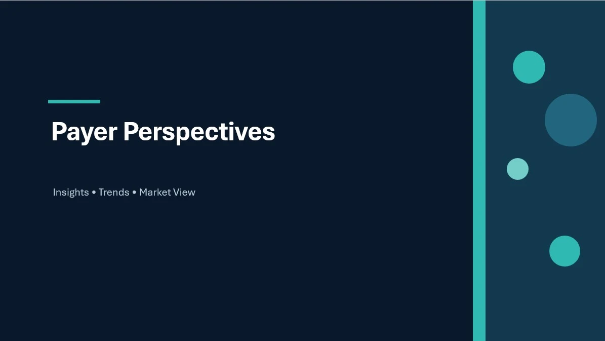 Payer Perspectives Title Slide