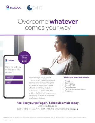 Teladoc – Overcome Mental Health