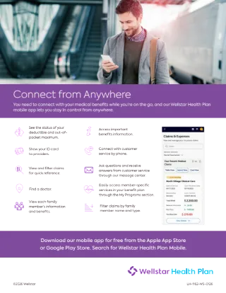 Member Mobile App Flyer