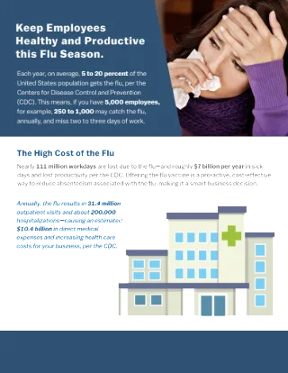 Keep Employees Safe – Flu Season