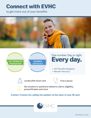 Connect with EVHC to Get More Out of Your Benefits