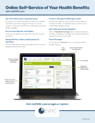 Member Portal Overview Flyer