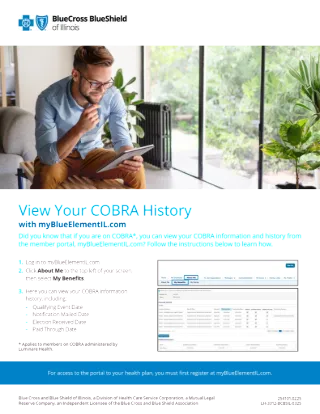 View Your COBRA History
