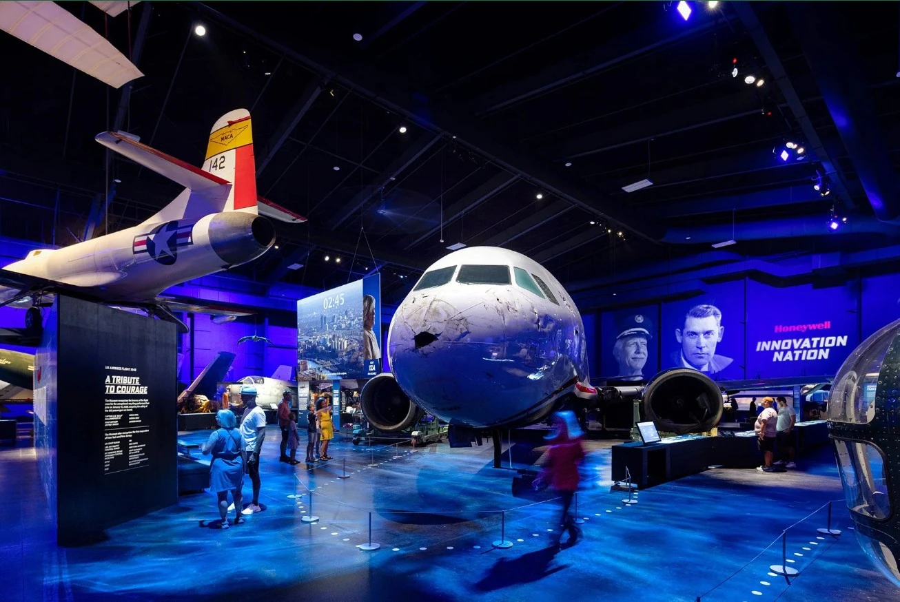 Sullenberger Aviation Museum Interior