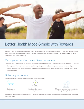 Drive Healthy Change with Rewards
