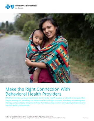 Make the Right Connection With Behavioral Health Providers (Tribal)