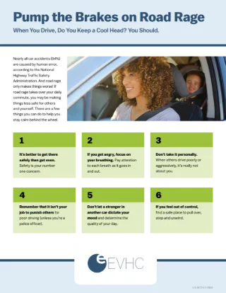 Pump the Brakes on Road Rage Member Flyer