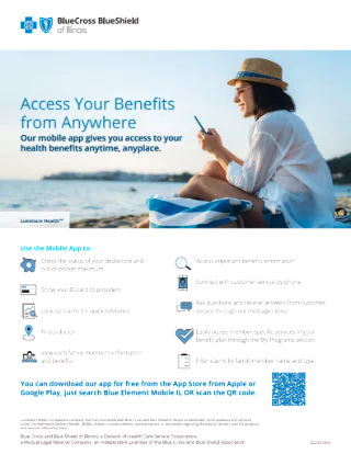 Member Mobile App Flyer