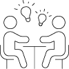 a black background with a black square
