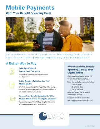 Mobile Payment with Benefit Card