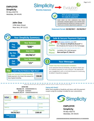 Simplicity Statement (Sample)