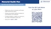 Memorial Health Plan Launch Announcement Slide