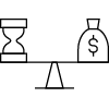a black background with a black square