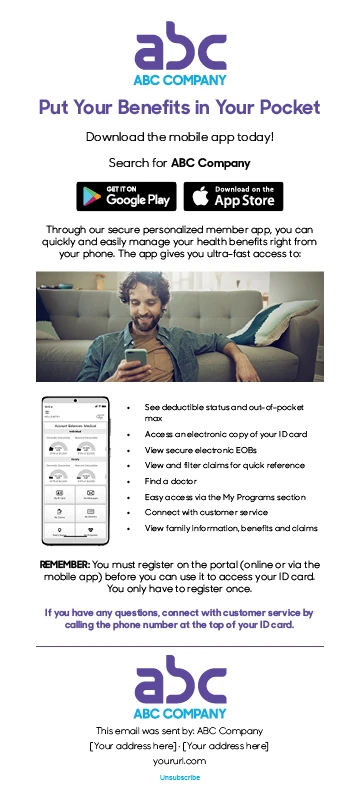 Welcome 5 - Member App