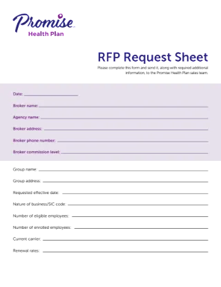 RFP Form