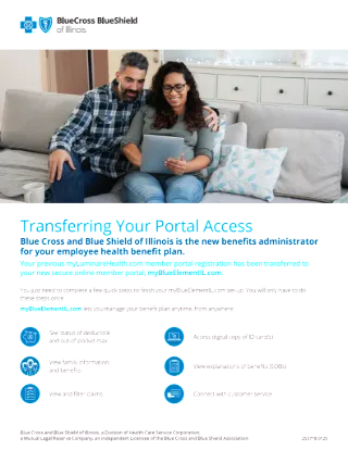 Welcome Back Member Flyer