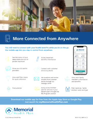 Member Mobile App Flyer