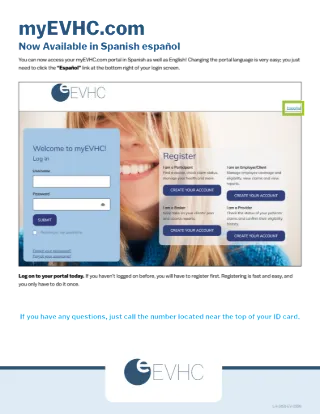 Portal Access Also in Spanish