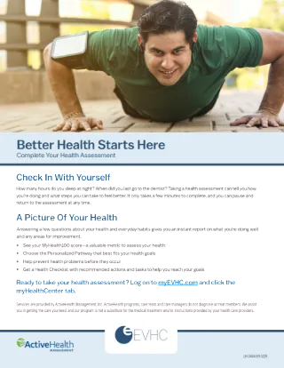 Health Assessment Flyer