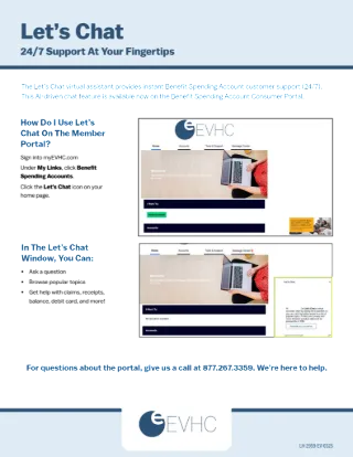 Let's Chat – Consumer Portal