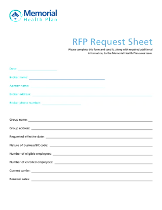 RFP Form