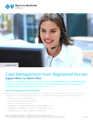 Case Management Member Flyer