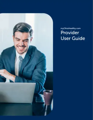 Provider Portal User Guide