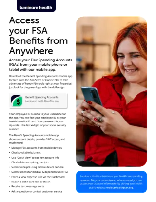 Member Spending Accounts Mobile App Quickstart Guide (WS)