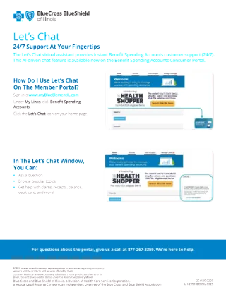 Let’s Chat – Consumer Portal