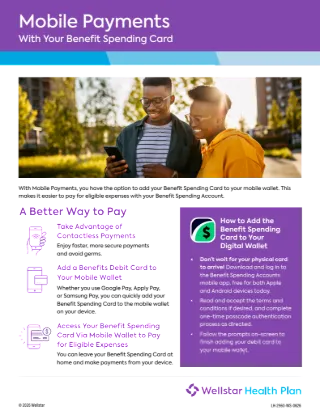 Mobile Payment with Benefit Card