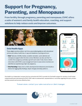 Women's and Family Health Sales Flyer