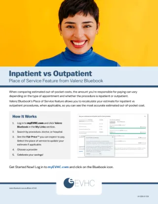 HCBB Inpatient vs Outpatient
