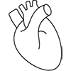 a black background with a black square