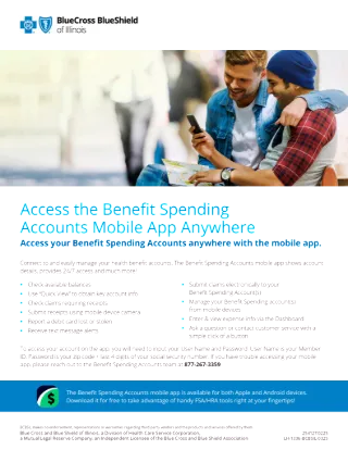Access the Benefit Spending Accounts Mobile App Anywhere 