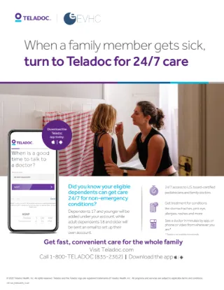 Teladoc Dependents Flyer