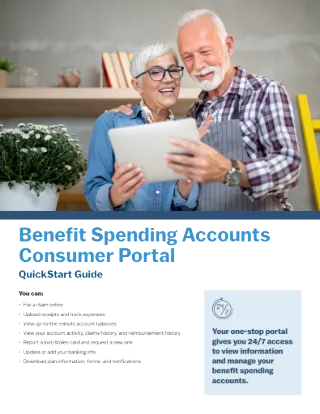 Consumer Portal Quickstart Guide