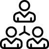 a black background with a black circle