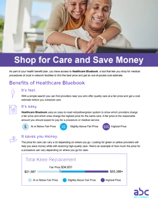 Shop for Care and Save Money