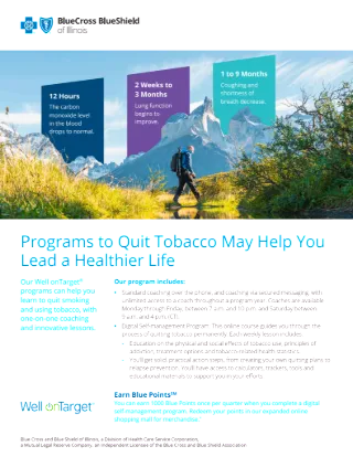 Tobacco Cessation with Well onTarget
