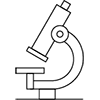 a black background with a black square