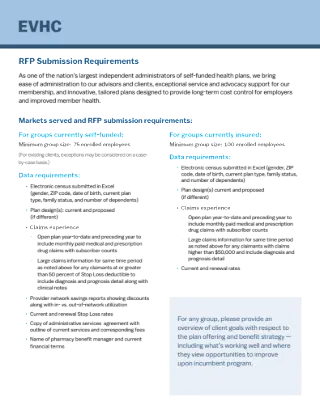 RFP Requirements