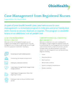 Case Management Member Flyer