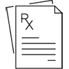a black background with a black square