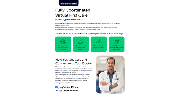 Media for What is myVirtualCare?
